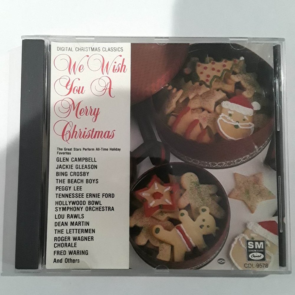 VARIOUS ARTISTS - WE WISH YOU A MERRY CHRISTMAS - 15 CHRISTMAS CLASSICS 1987 CD